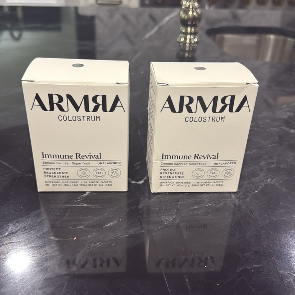 2 boxes of armra colostrum - immune revival